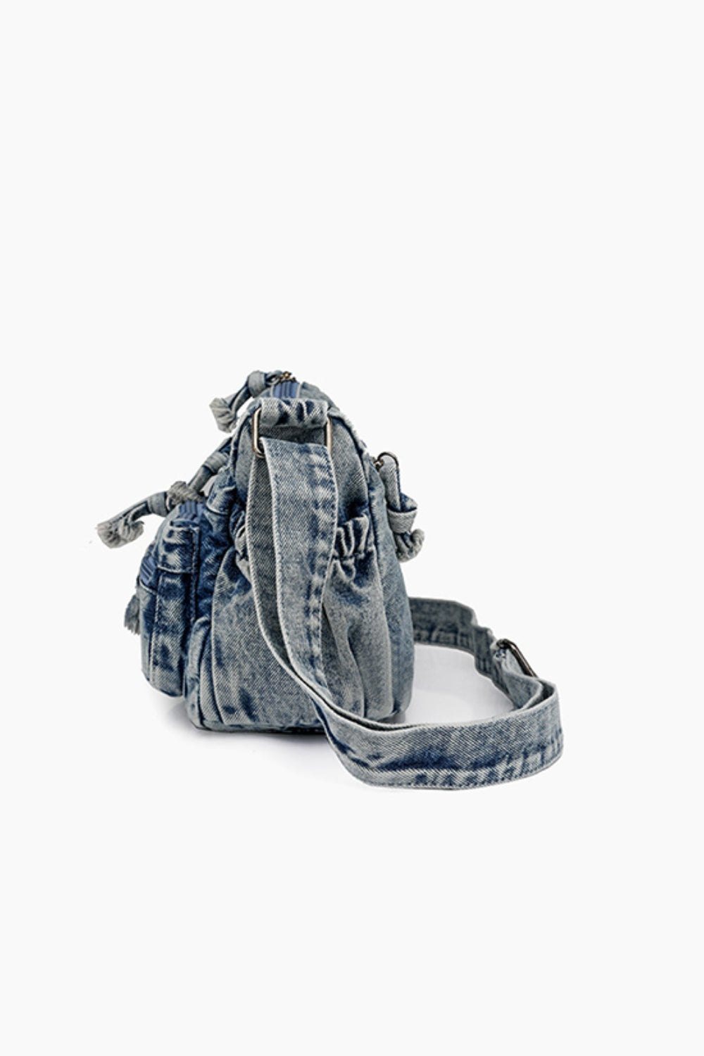 Throwback Denim Crossbody Bag