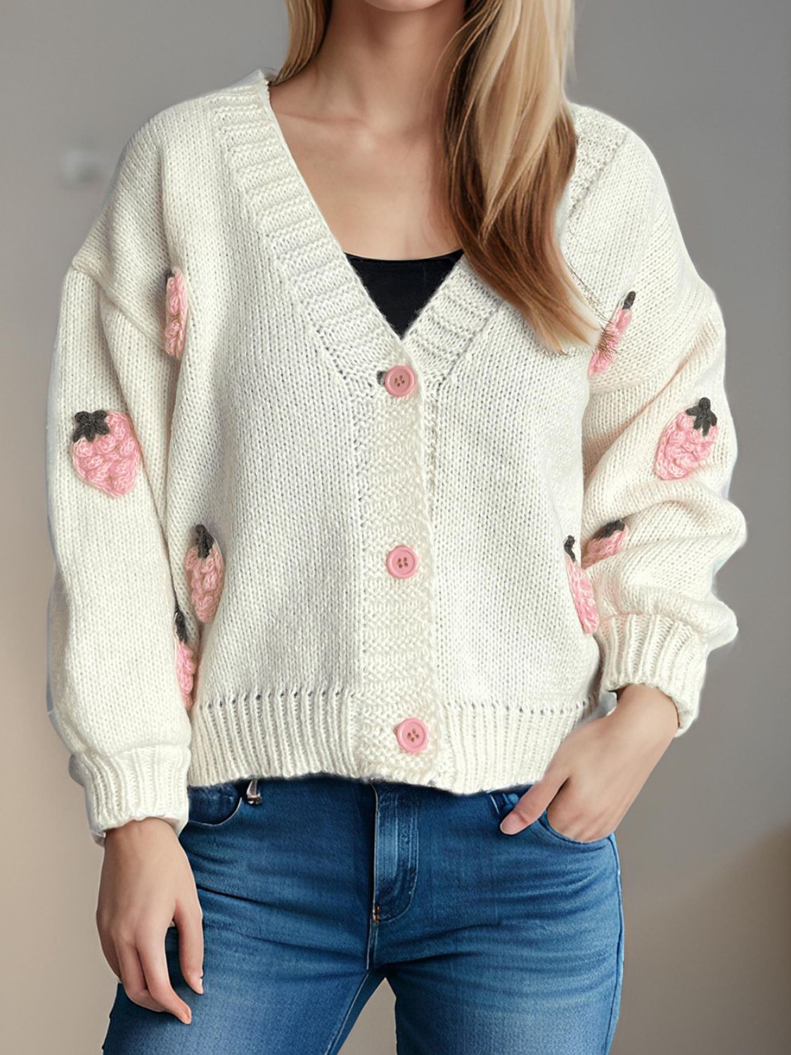 Berry Cool Cardigan