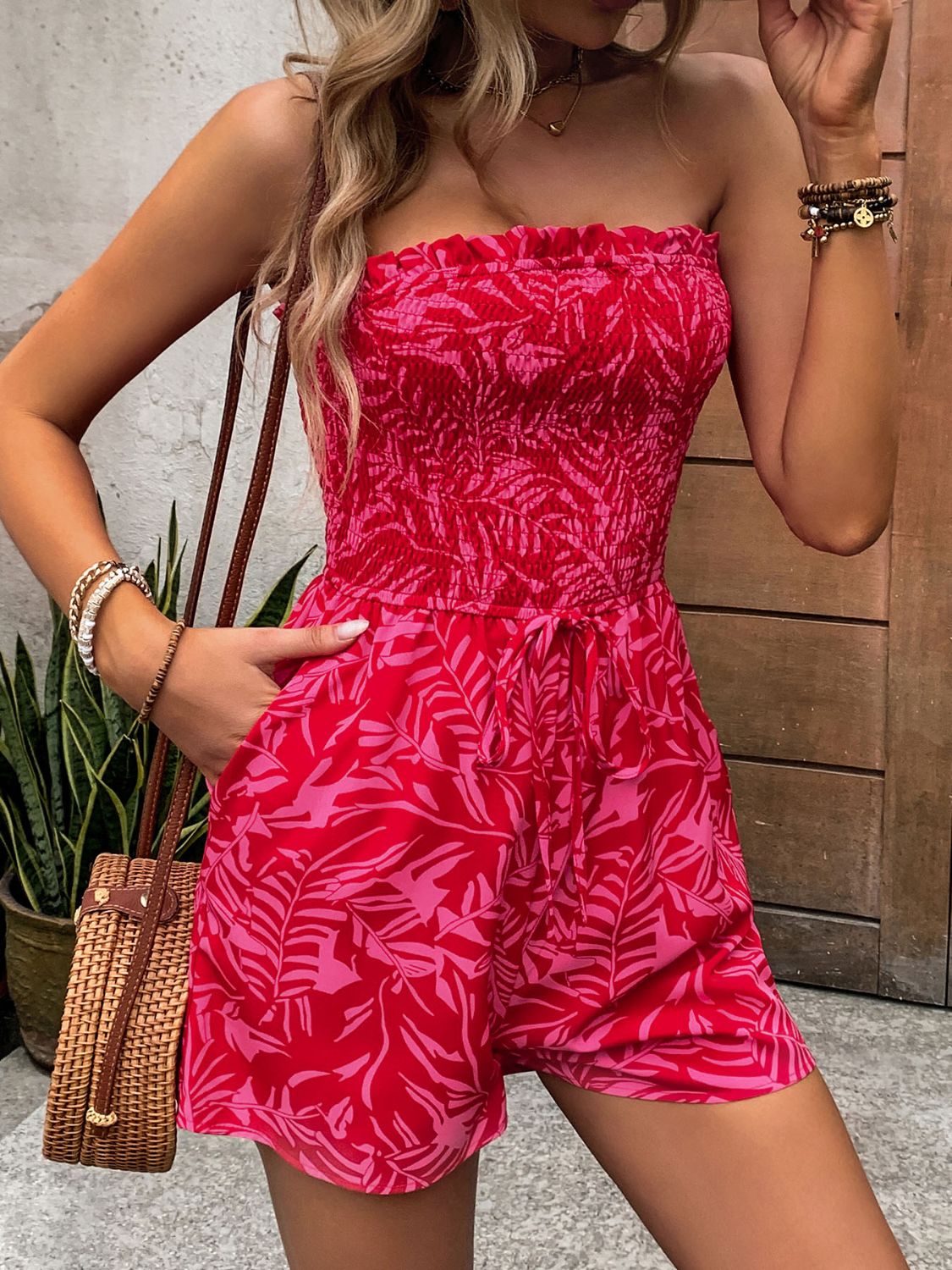 Out for the Day Tube Romper