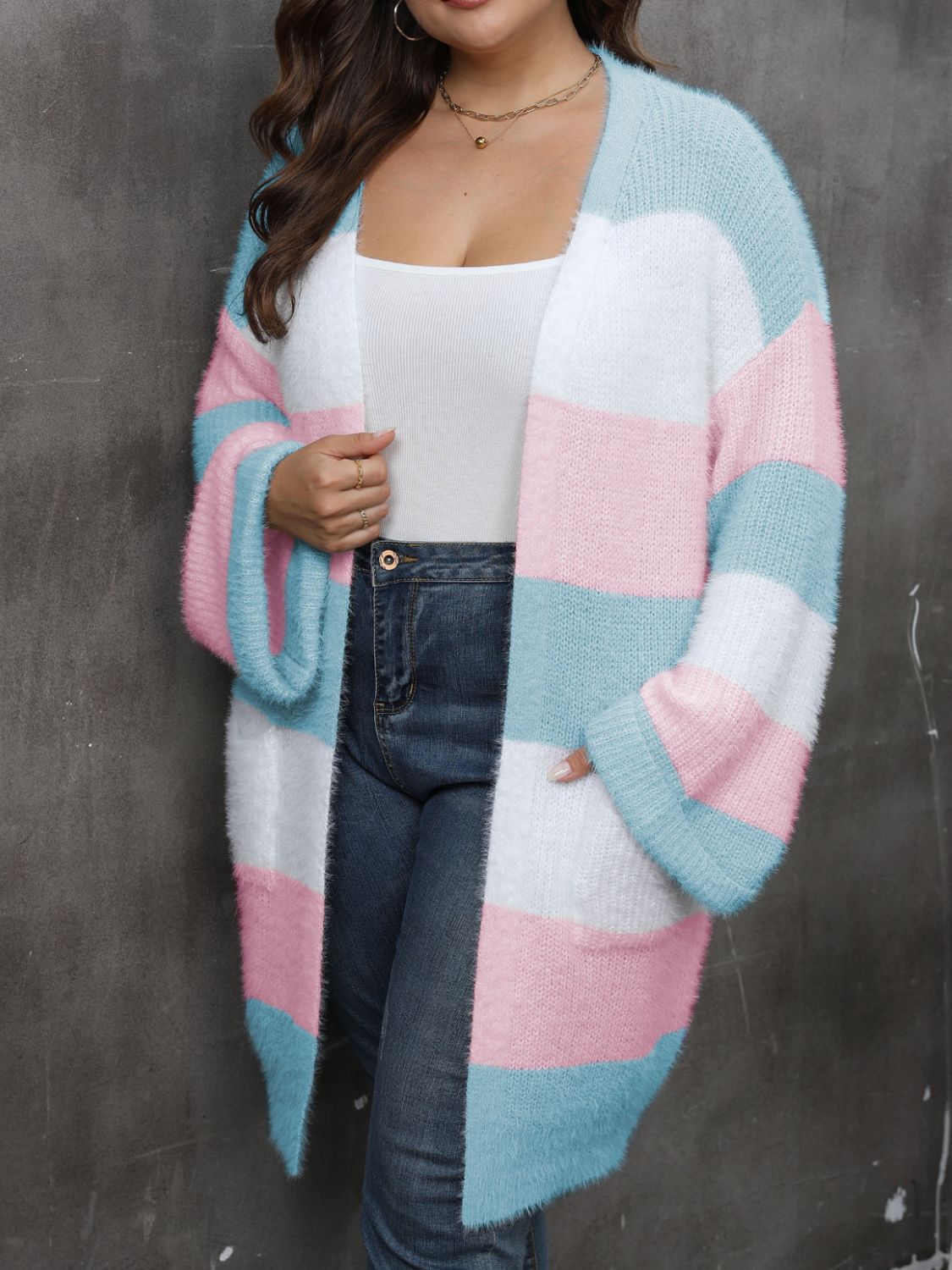 Cozy Nights Plus Size Cardigan