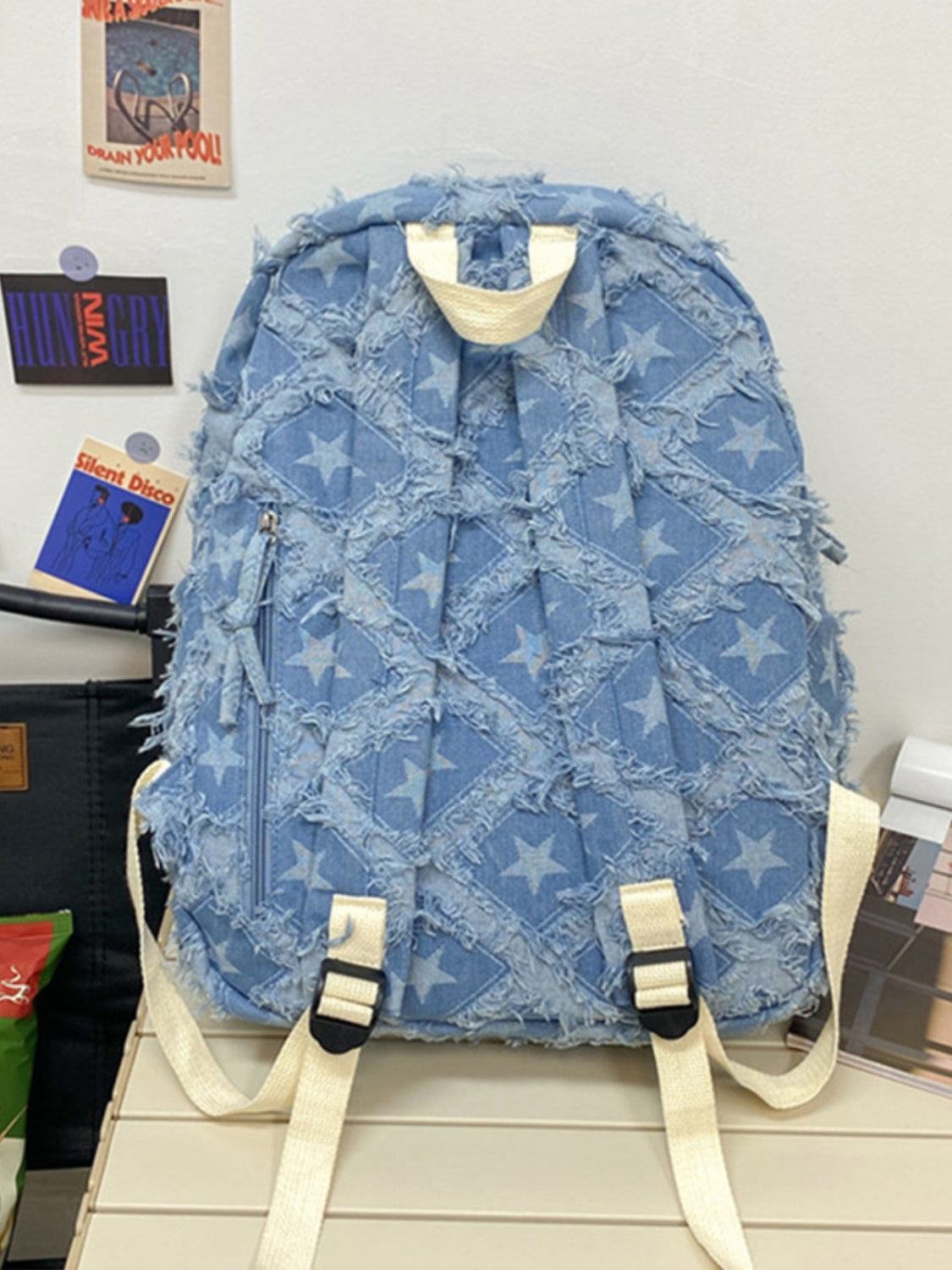 Stargirl Denim Backpack Bag