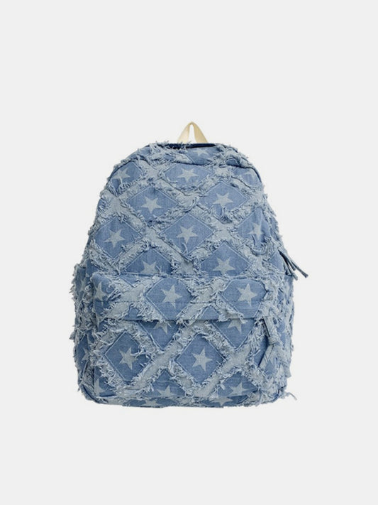 Stargirl Denim Backpack Bag