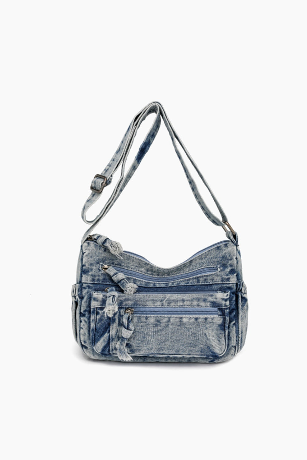 Throwback Denim Crossbody Bag