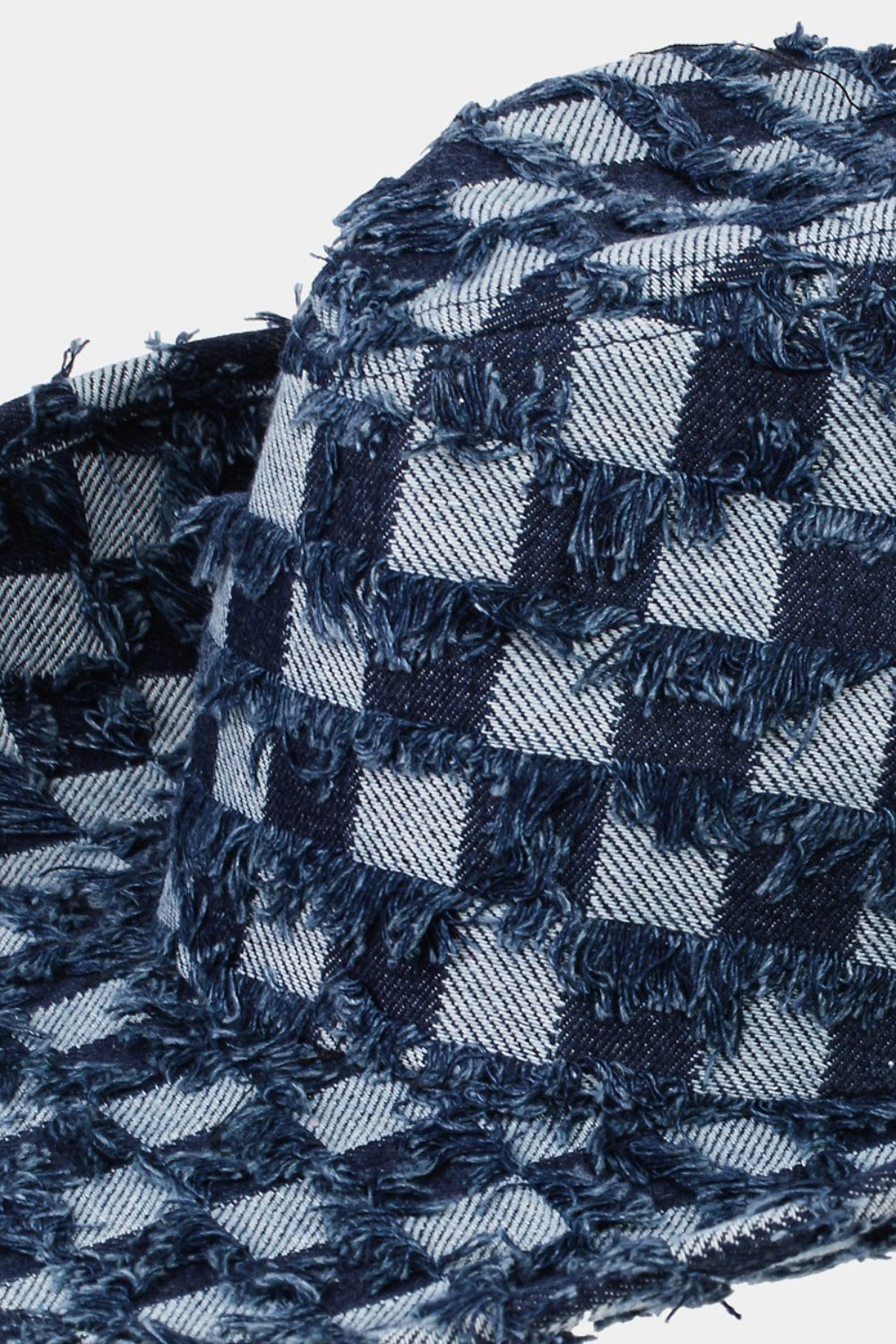 Denim Fame Checkered Cowboy Hat