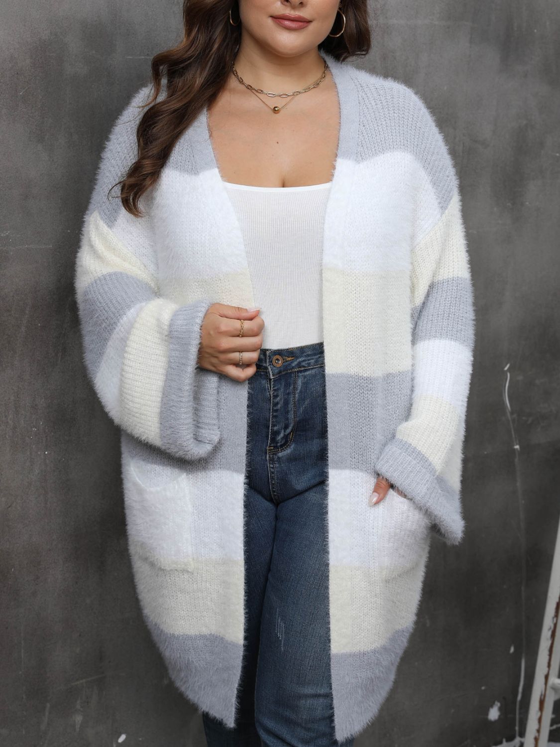 Cozy Nights Plus Size Cardigan