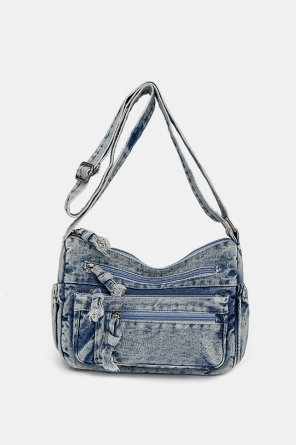 Throwback Denim Crossbody Bag