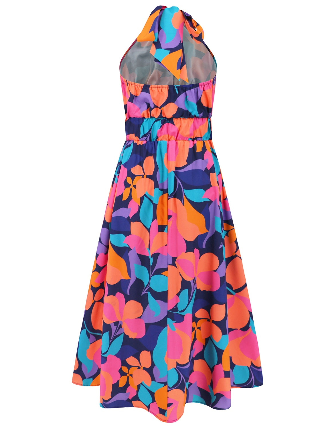 Bright Beauty Halter Neck Dress