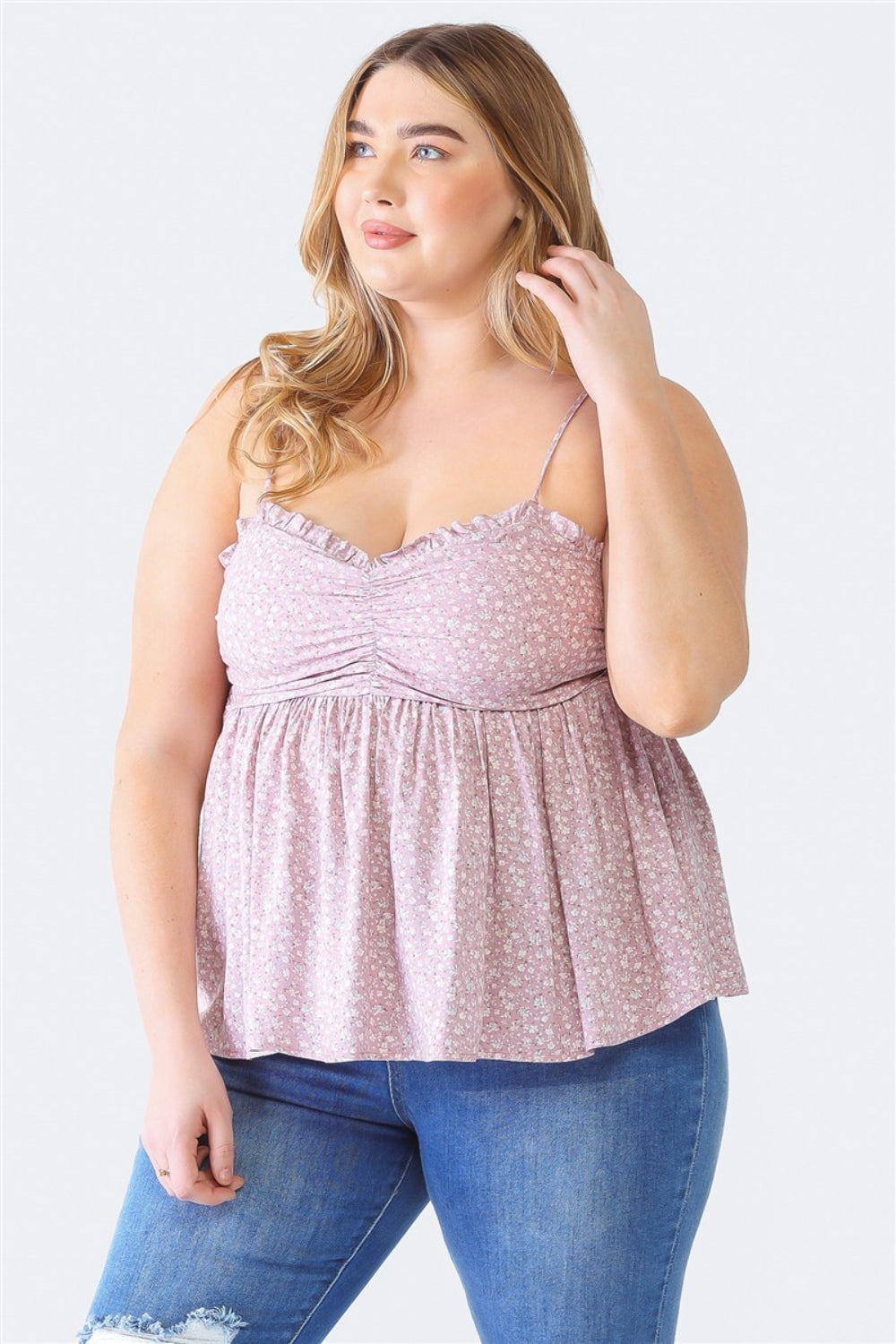 Good days Plus Size Sweetheart Neck Cami