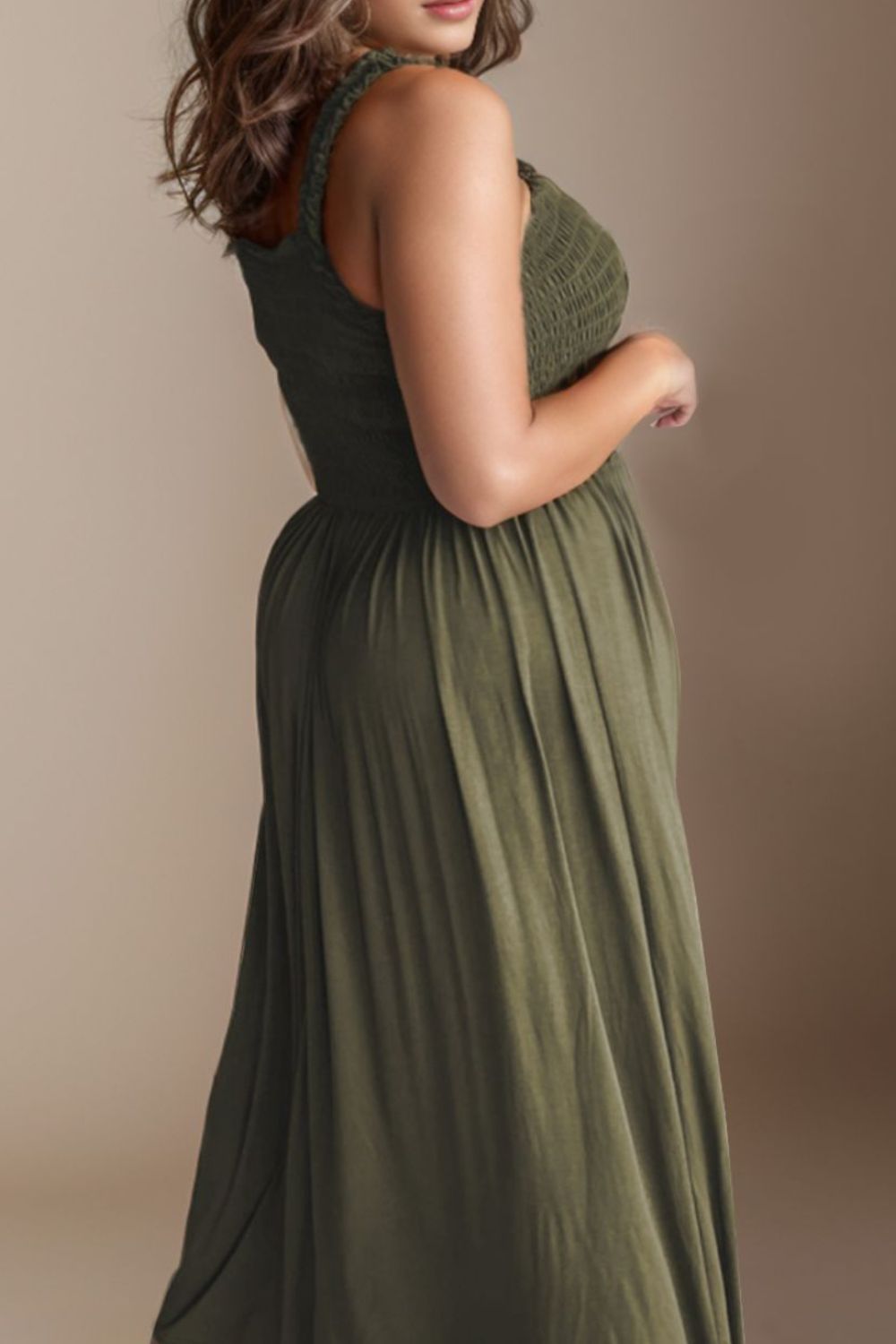 Olive Love Plus Size Maxi Dress