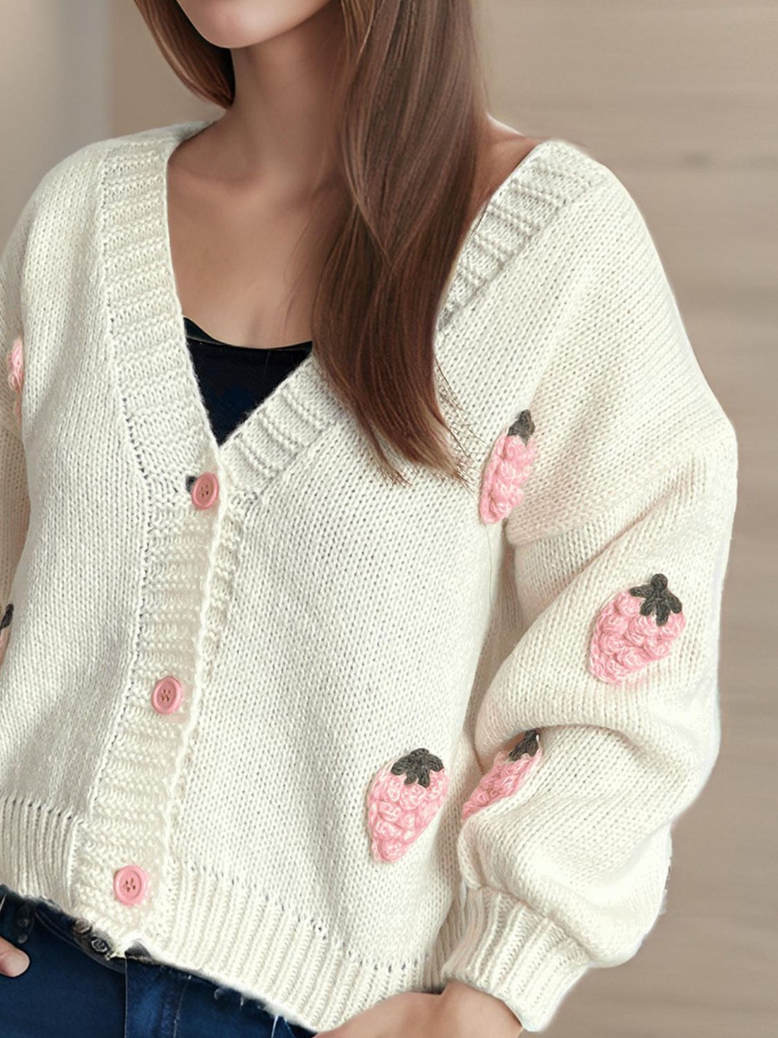 Berry Cool Cardigan