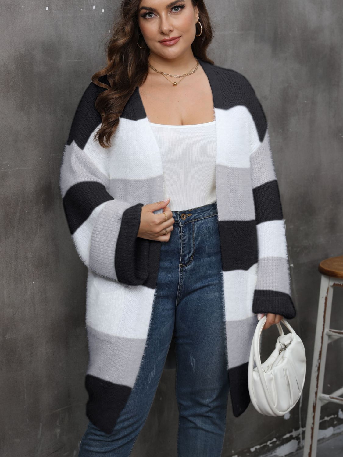 Cozy Nights Plus Size Cardigan