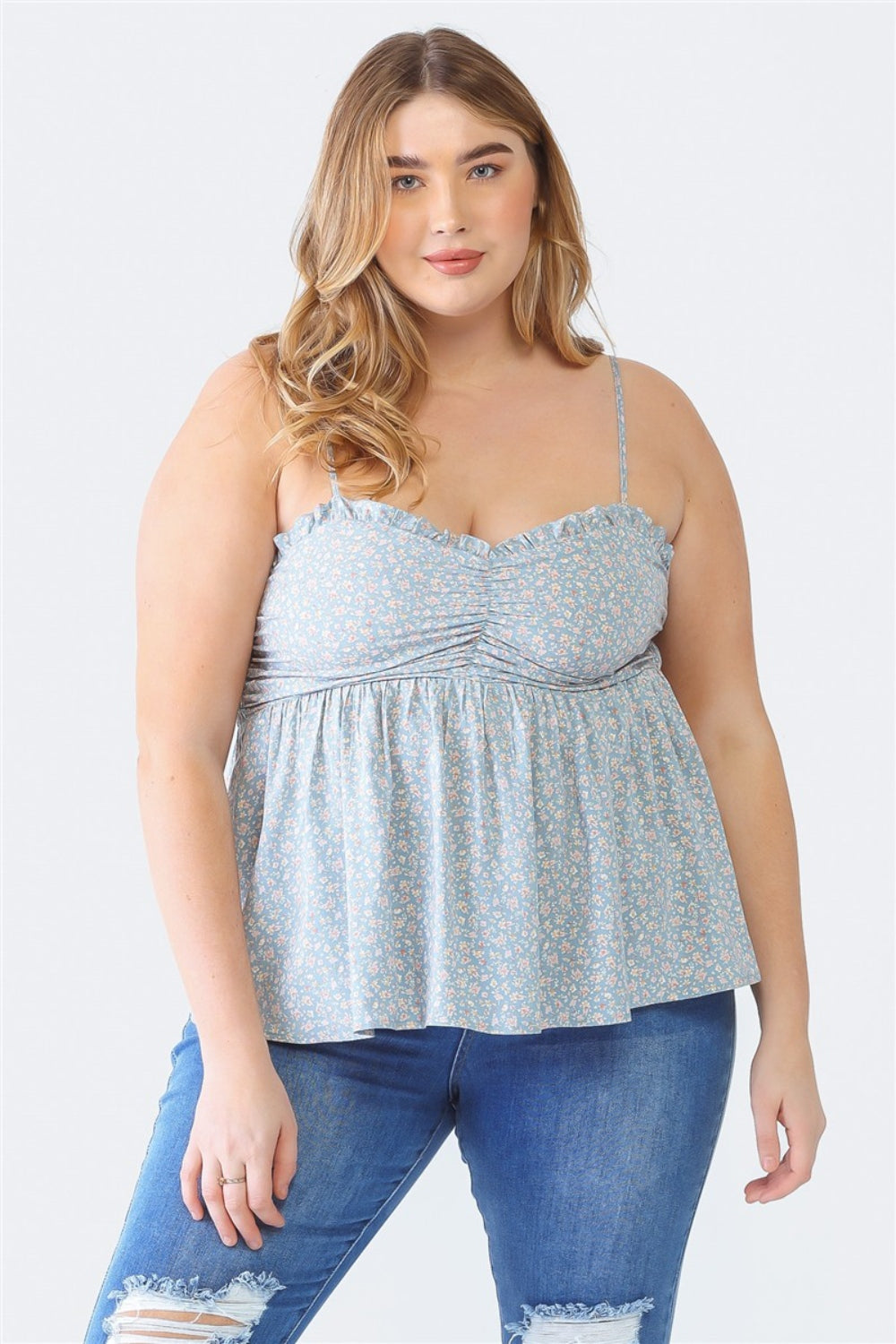 Good days Plus Size Sweetheart Neck Cami