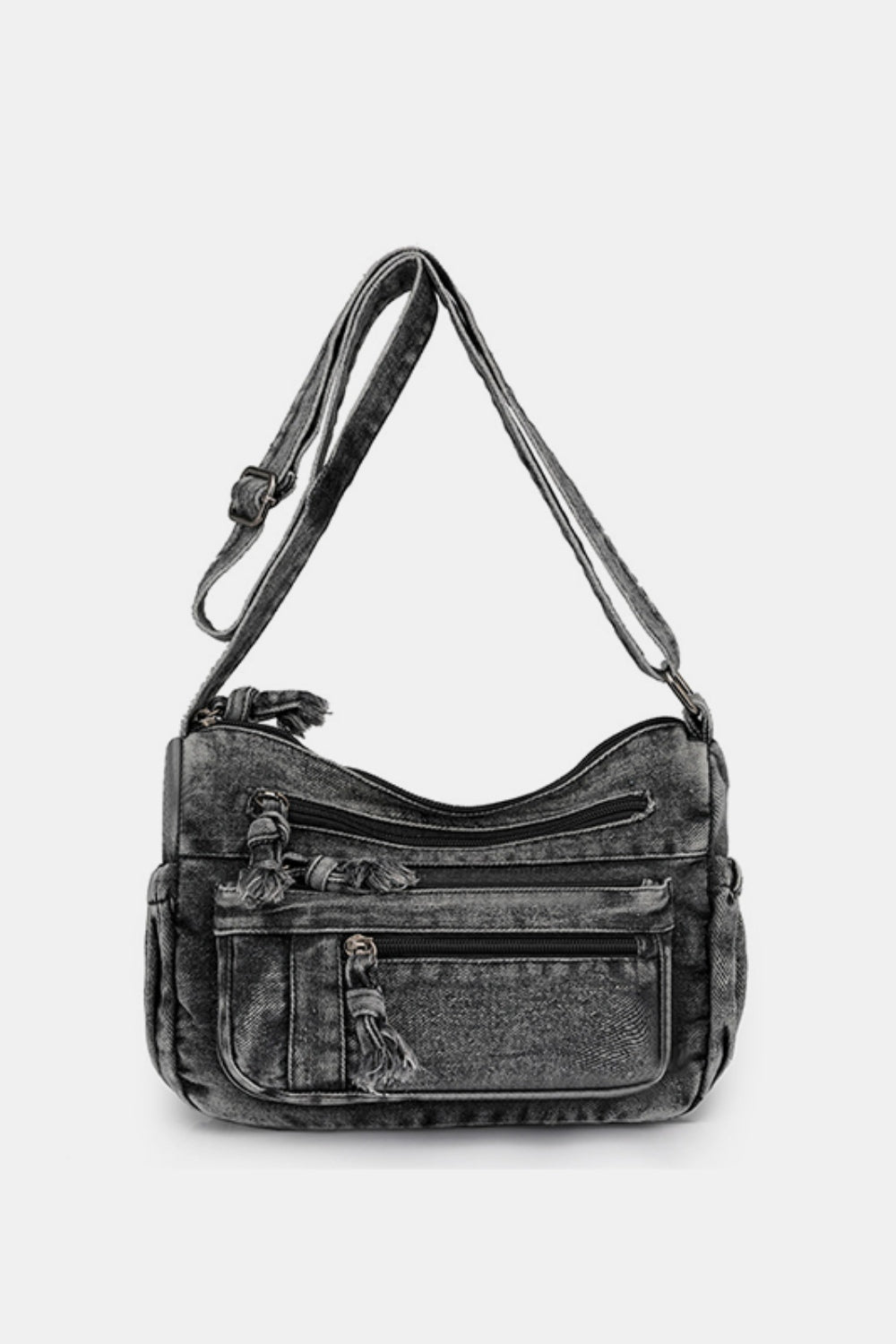 Throwback Denim Crossbody Bag