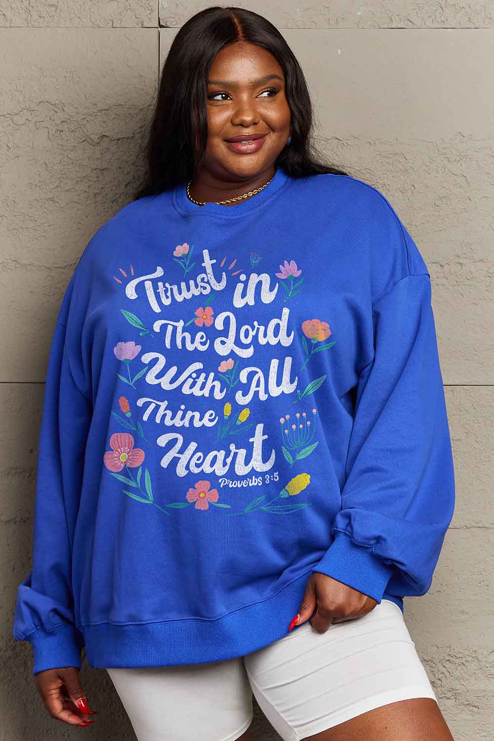 Simply Love Full Size Sweatshirt