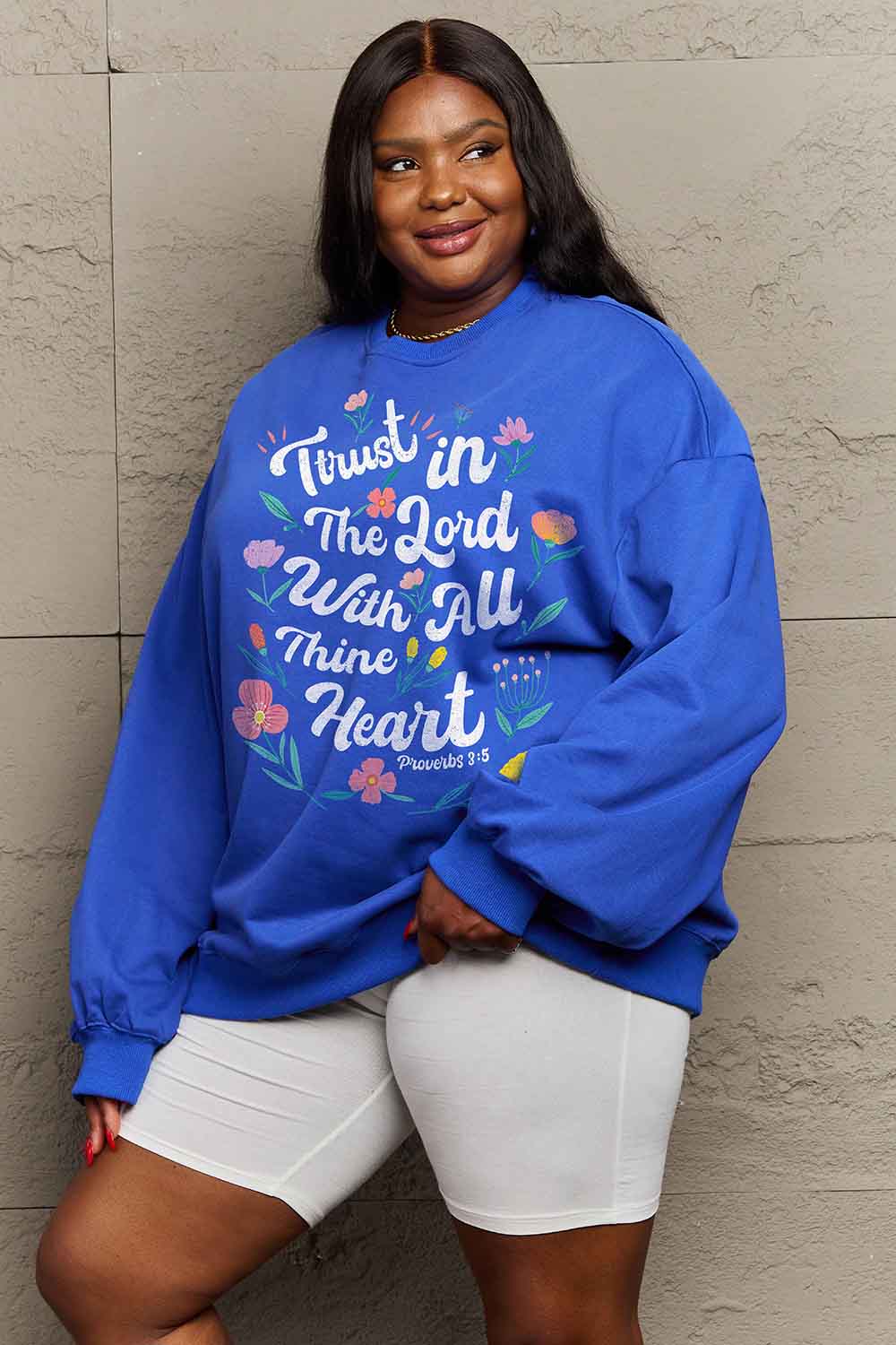 Simply Love Full Size Sweatshirt