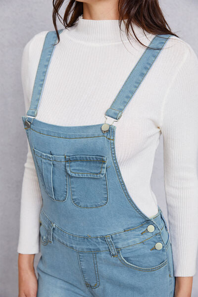 Kicking It Denim Overalls