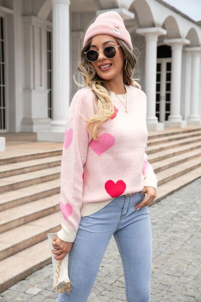 Heart to Heart Sweater