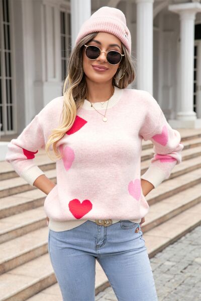 Heart to Heart Sweater