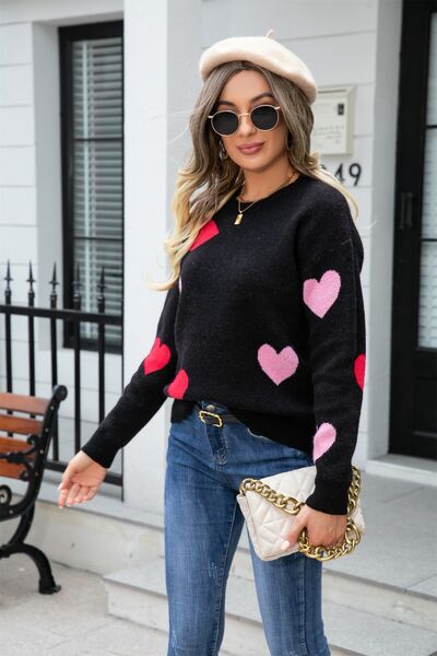 Heart to Heart Sweater