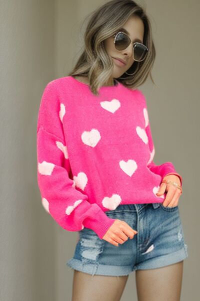 Pinkberry Heart Sweater