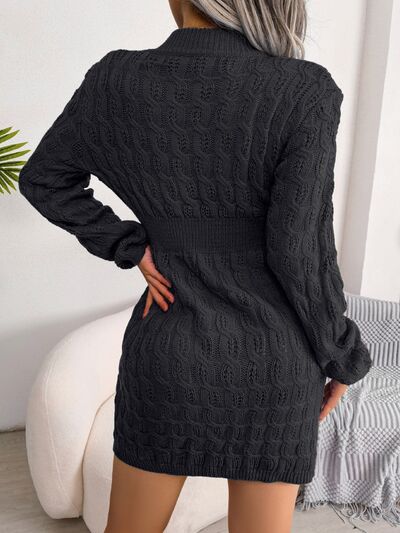 Pick A Side Sweater Dress