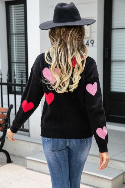 Heart to Heart Sweater