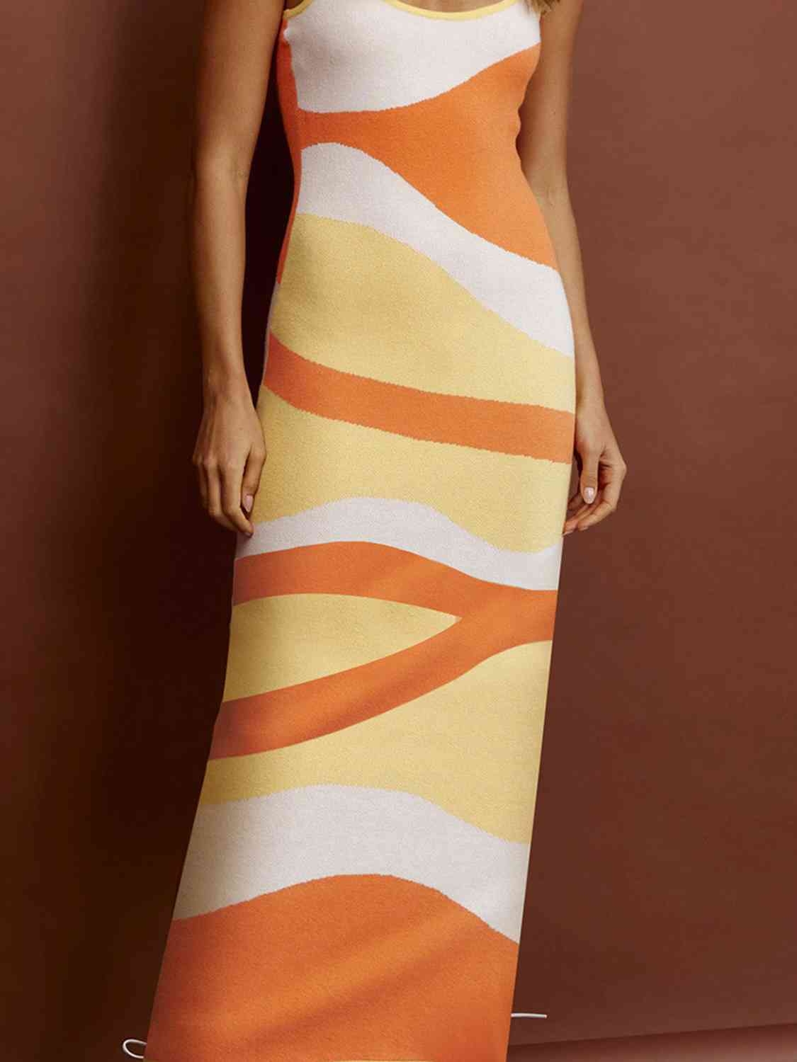 Artsy Energy Maxi Sweater Dress