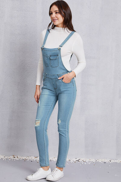 Kicking It Denim Overalls