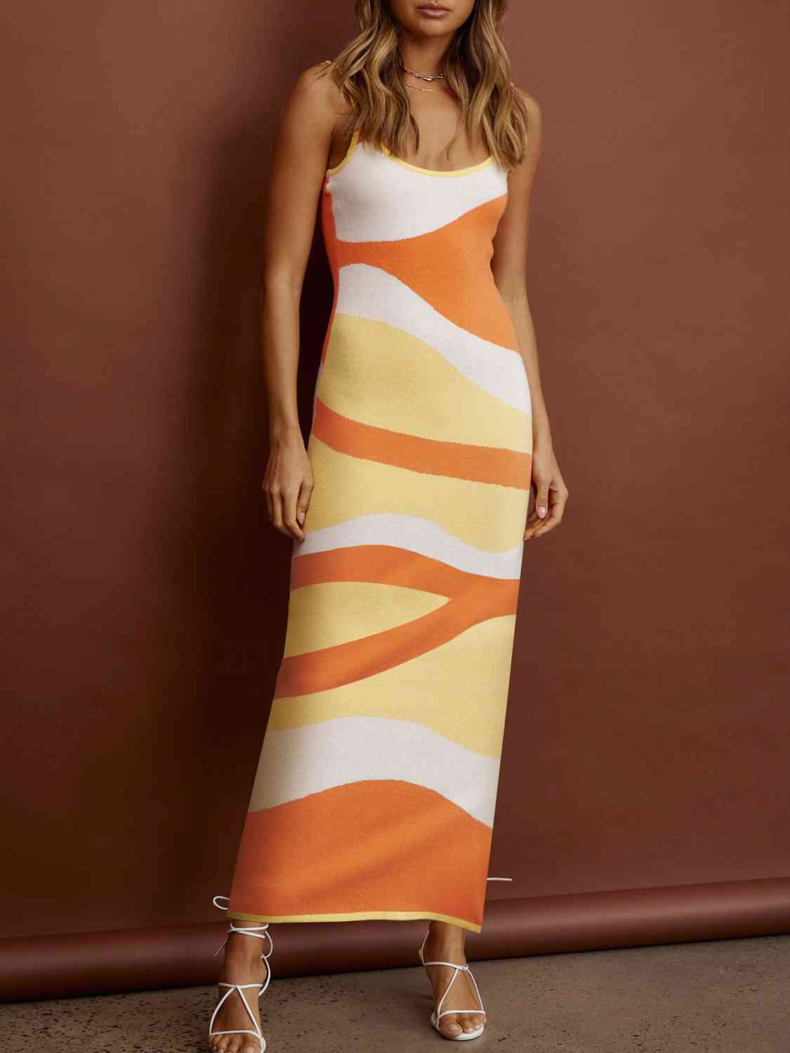 Artsy Energy Maxi Sweater Dress