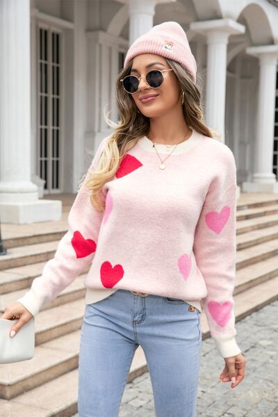 Heart to Heart Sweater