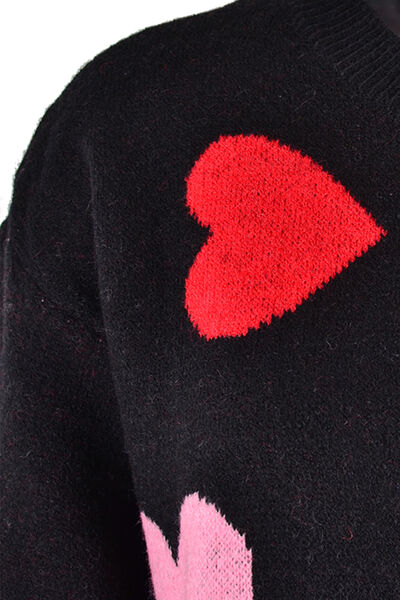 Heart to Heart Sweater